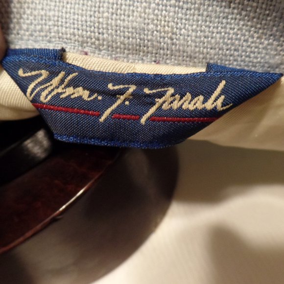 VTG Wm F Farrah Men's Blazer sz 42 Light Blue AU15 - Picture 6 of 6